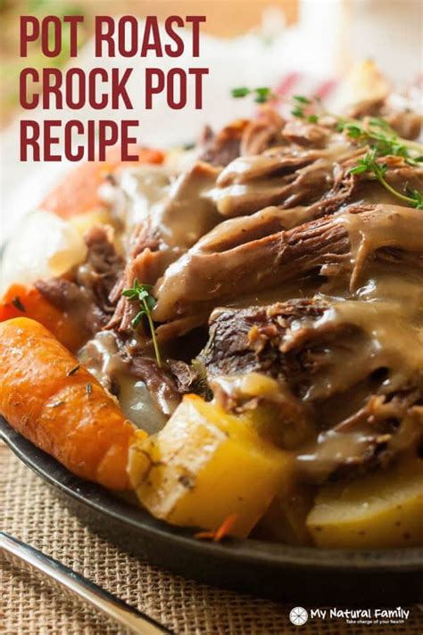 While most crock pot recipes take a few hours to cook, the prep and clean up times are usually minimal. Easy Paleo Crock Pot Roast Recipe {Clean Eating, Gluten ...