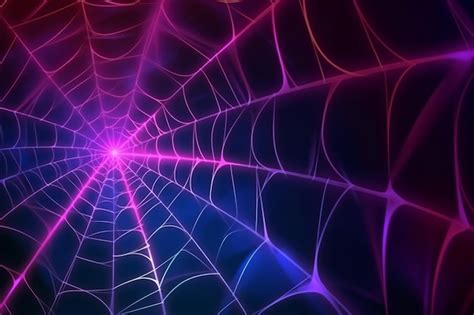 Premium Photo Purple Spider Web Wallpapers That Are High Definition