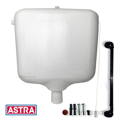 Caixa Bacia Descarga Branca Completa C17 Astra