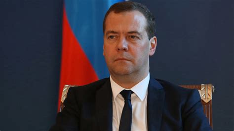 Medvedev Russian President Heralding The Rise Of Russia Medvedev Backs Creation Of He S