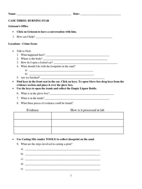 Explain why eyewitnesses often give inaccurate information. case3 worksheet | Fingerprint | Forensic Science | Free 30-day Trial | Scribd