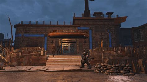 Fallout 4 Cambridge Police Station With More Bos By Spartan22294 On
