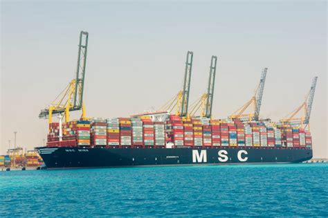 King Abdullah Port Welcomes 23000 Teu Vessel Container Management