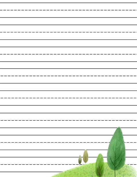 No need to track down and buy a pack just download and print our template at home for free. 6 Best Images of Free Printable Handwriting Paper - Free Printable Writing Paper, Free Primary ...
