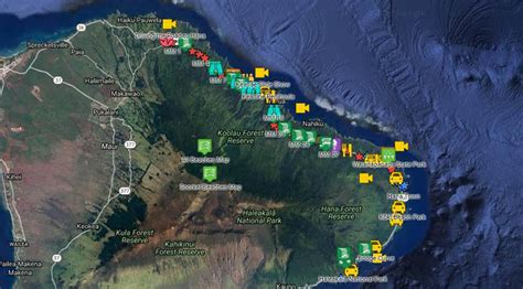 Road To Hana Travel Guide With Maps Directions Mile