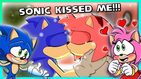 Sonic Kissed Amy Sonic And Amy React To A Sonic And Amy Christmas Special By Ashman792 Youtube
