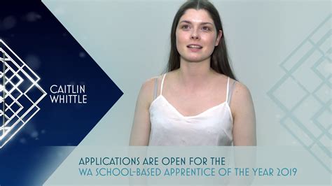 Hear Caitlin S Hot Tip On Writing An Award Winning Application Youtube