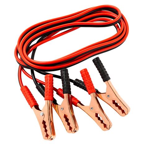 Stark 12 Ft 10 Gauge Heavy Duty Battery Booster Jumper Cables 21513 H The Home Depot