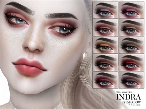 The Sims Resource Indra Eyeshadow N70