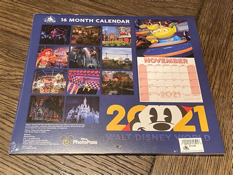 Here are the 2021 printable calendars 2021 Calendars Now Available at Walt Disney World - MickeyBlog.com