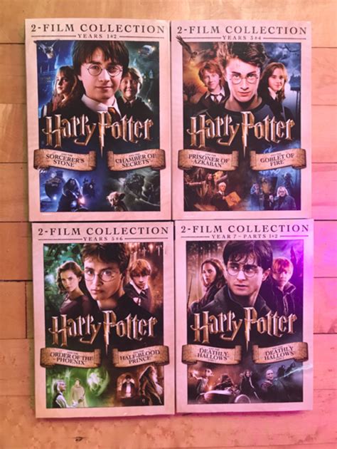 Harry Potter Complete Movie Collection Years 1 7 Dvd Set 46 Off