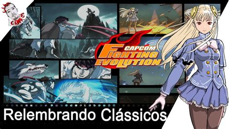 Capcom Fighting Evolution Ps2 Relembrando ClÁssicos Youtube