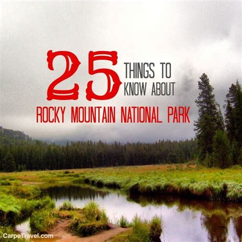 Fun Facts Friday 25 Things To Know About Rocky Mountain National Park