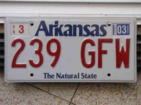 1996 ARKANSAS AR LICENSE PLATE TAG TRUCK D 32933