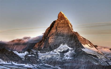 Foto Berg Matterhorn In Der Schweiz Wallpaper Earth Hd Wallpaper