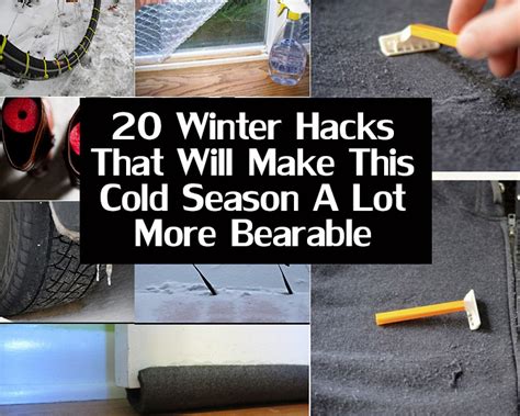 20 Winter Hacks That Will Make This Cold Season A Lot More Bearable