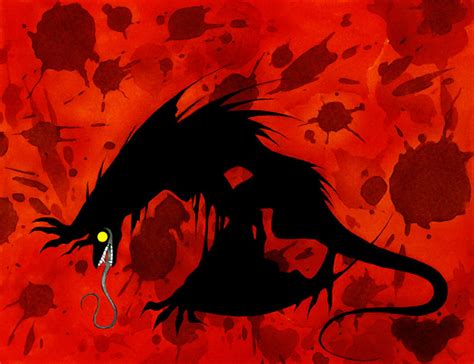 Silhouette Of A Monster By Avadras On Deviantart