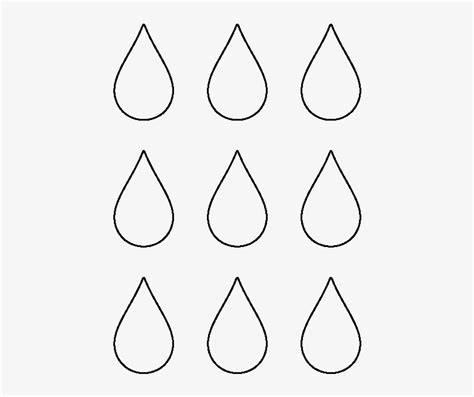 Download Transparent Drops Clipart Outline Water Clip Art Pngkit