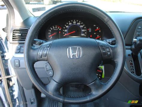 2007 Honda Odyssey Ex L Gray Steering Wheel Photo 39921023