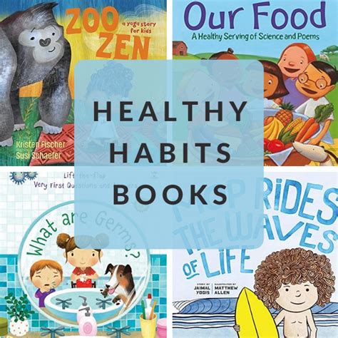 Healthy Habits For Kids Book List