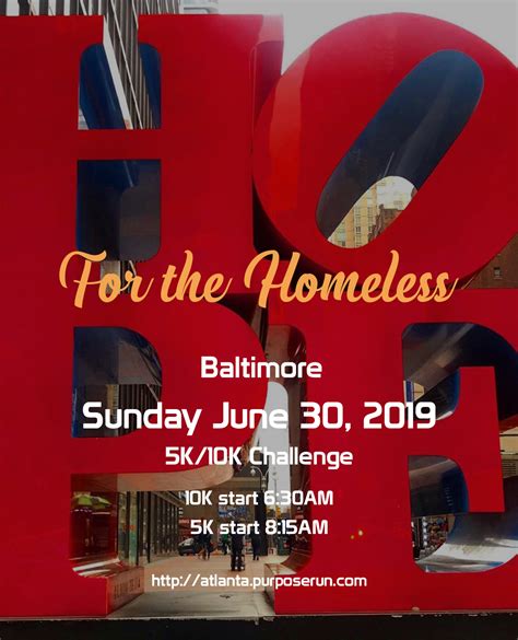 racewire baltimore hope for the homeless 5k 10k run walk