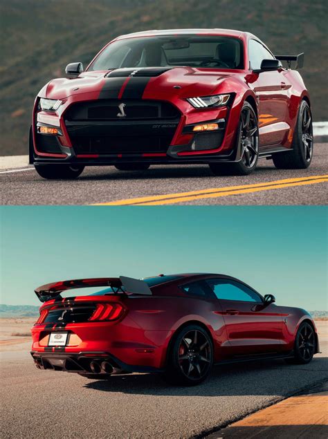 2020 Ford Mustang Shelby Gt500 With 52 Liter Supercharged V8 Engine