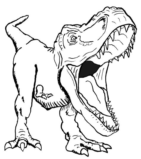 Lista Foto Molde De Dinosaurio Rex Para Imprimir Alta Definición Completa k k
