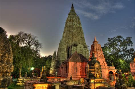 India Travel Pictures Mahabodhi Temple Bodh Gaya Bihar India 1