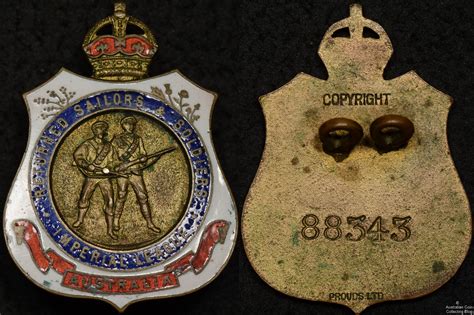 Australian World War 1 Identity Disk Wj Cronk 3419 Our Coin Catalog