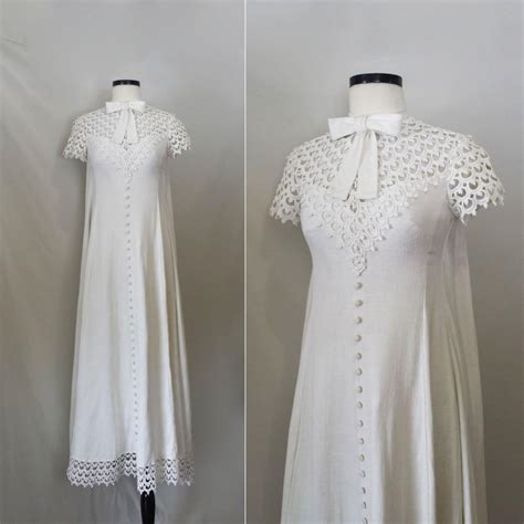 1930s Wedding Dress Vintage 30s Wedding Dress Crochet Lace