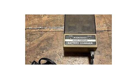 radio shack battery charger manual