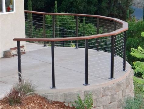 You'll always need corner posts, so install these first . Cable Railing Blog - San Diego Cable Railings