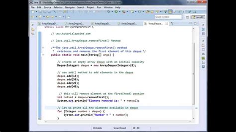 Java Util Arraydeque Removefirst Method Java Util Arraydeque