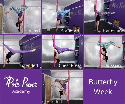 Pole Butterfly Variations Pole Moves Pole Dancing Fitness Aerial Hoop Moves