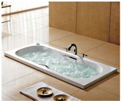 Air bnb travel stays around the world! Whisper Brand New Royal A1612 Air-Jet Drop-In Jetted Bathtub