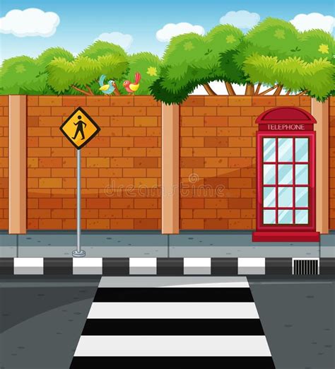 Neighborhood Street Clip Art Stock Illustrations 370 Neighborhood