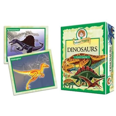 Professor Noggin Dinosaurs Card Game In 2021 Card Games For Kids