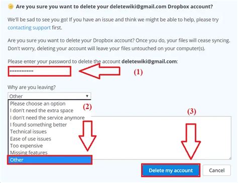 How To Delete Dropbox Account Permanently Delete Wiki