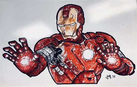 Iron Man Sketch Fan Art Wallpaperhd Superheroes Wallpapers4k