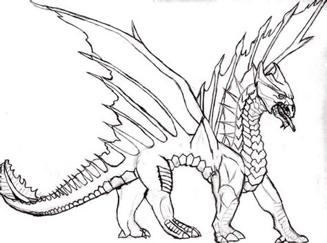 Dragon Outline Drawing At Free For