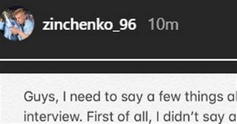 Oleksandr zinchenko has been forced to issue a statement explaining comments made by his wife in the wake of man city's champions league exit earlier this month. Aleks Zinchenko issues statement after wife criticises Man ...