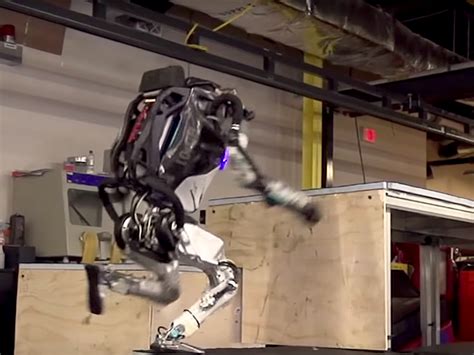 Boston Dynamics Humanoid Robot Can Now Jump Up Stairs Like A Parkour Pro