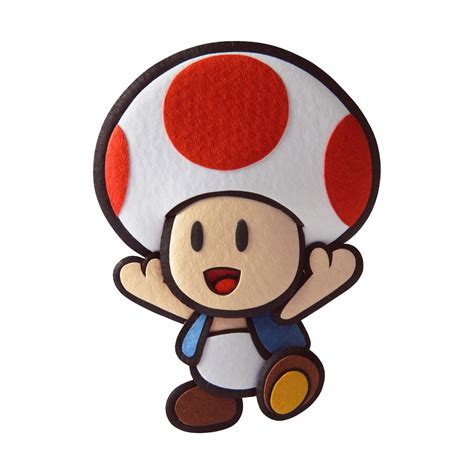 Toad Paper Mario