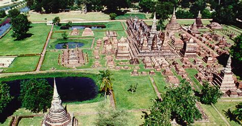 Historic Town Of Sukhothai And Associated Historic Towns Maps