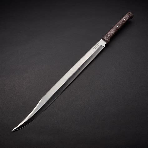 Modern Scimitar Blade Sword 24 Black Bench Swords Touch Of Modern