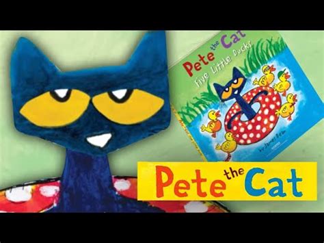 Five little bunnies hopping on the bed…! #ReadAlong | PETE THE CAT: Five Little Ducks | Sing-Along ...