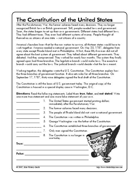 United States Constitution Printable Version