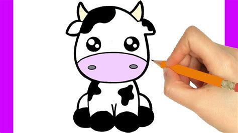 Comment Dessiner Une Vache Facilement Como Desenhar Uma Caquinha