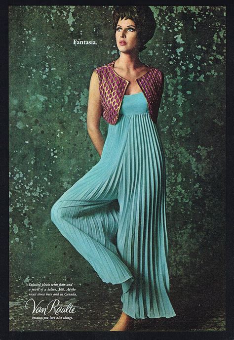 Late 1960s Van Raalte Lounging Pajamas I Want A Pair Of These Vintage