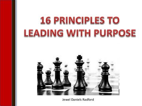 16 Principles To Lead With Purpose